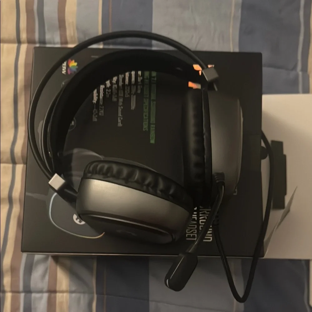 Rainbow Gaming Headset with 7.1 Surround Sound